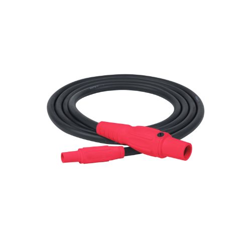 Type SC Turnaround 2AWG Camlock Series 15 Male to Series 16  Male 10' Red