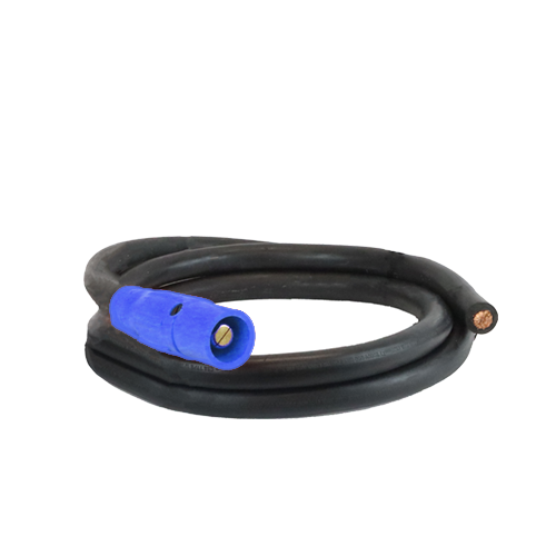 Power Assemblies Pig Tails 400A Type W Series 16 Male / Blunt 10' Blue