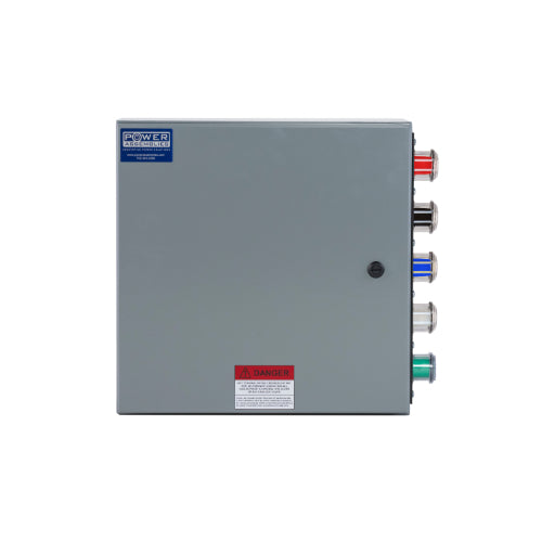 Power Assemblies Camlock Con Box, Right 90°, Double Set Screw, 400 Amps, 347/600 Volts, Female, Red/Blk/Blu/Wht/Grn