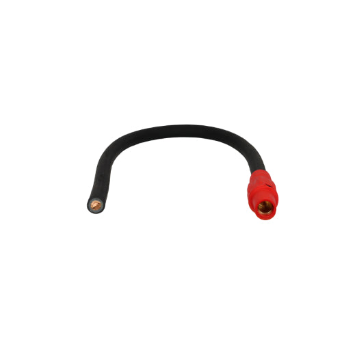 Power Assemblies Pig Tails 400A Type W Series 16 Female / Blunt 4' Red