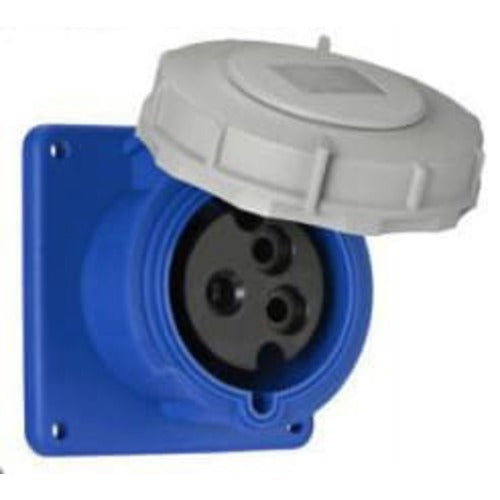 Arrow Hart Receptacle Pin&Sleeve 60A 250V 2P3W White  Blue