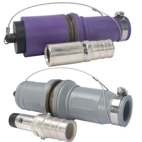 E1049 Roughneck Male and Female Plug Crimp-Solder , 535MCM