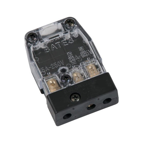 Marinco Power Products Battery Stage Pin (20A / 125V) Female Inline Clear Cover (X)