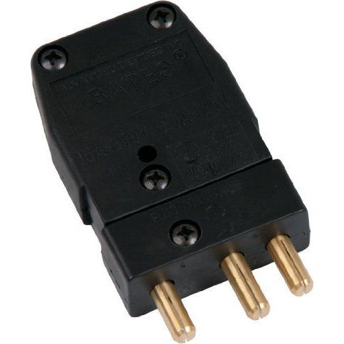 Marinco Power Products Battery Stage Pin (20A / 125V) Male Inline