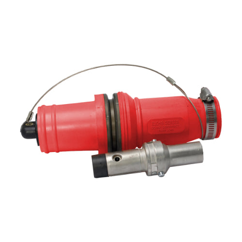 Roughneck Complete Male Standard Connector, 313 MCM, Red