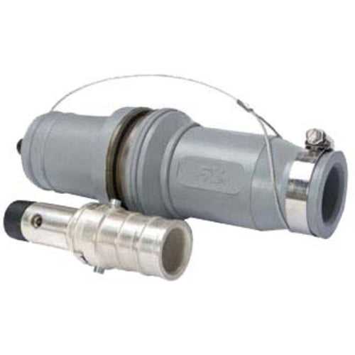 E1049 Female Plug 646MCM Crimp/Solder Gray