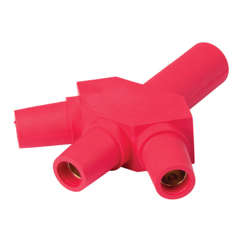 Marinco Power Products CL/CLS/CLM Hard 3Fer Adapter (M-F-F-F)-RD