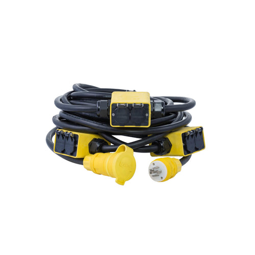 Outdoor Wetguard Quad Stringer 50' Black