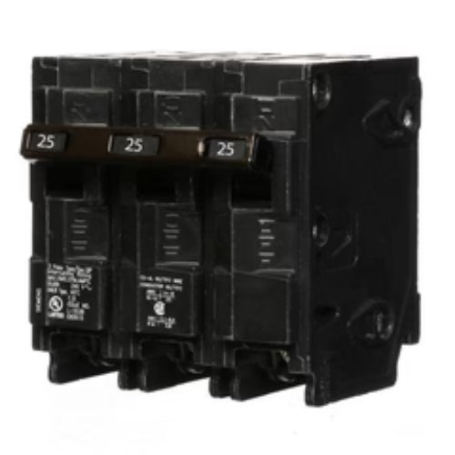 240V, 25A ITE Circuit Breaker by Siemens, Push On 3 Pole