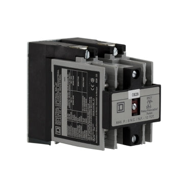 Schneider Electric 8501XO40V02 Type X NEMA Control Relay, 10 A, 600 VAC w/110 /120 VAC 50/60 Hz coi