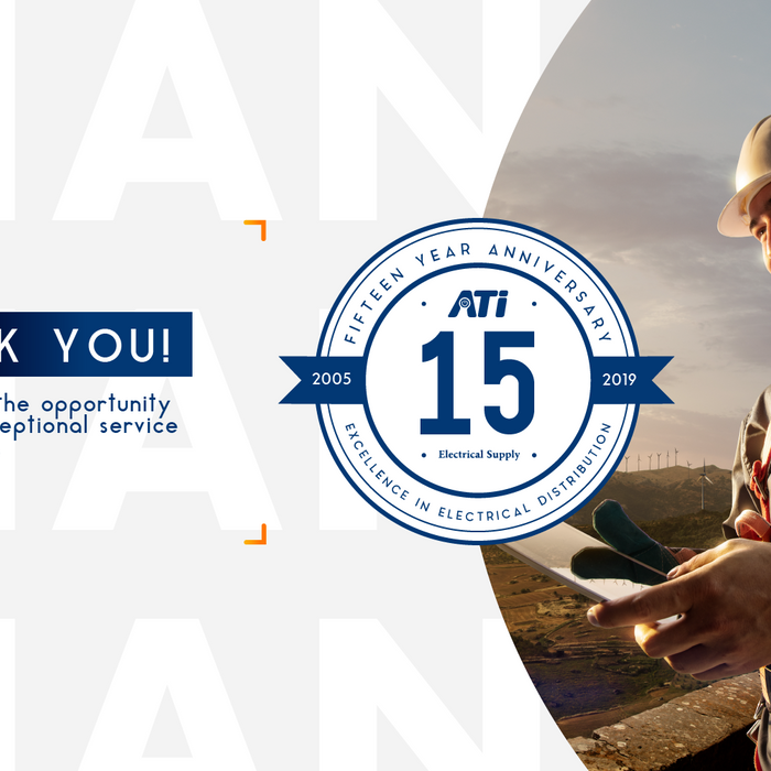 ATI Electrical Supply Celebrates 15 Year Anniversary with New Website Launch