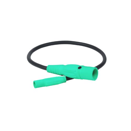 Type SC Turnaround 2AWG Camlock Series 15 Female to Series 16  Female 3' Green