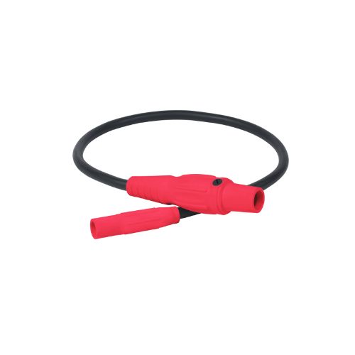 Type SC Turnaround 2AWG Camlock Series 15 Female to Series 16  Male 3' Red