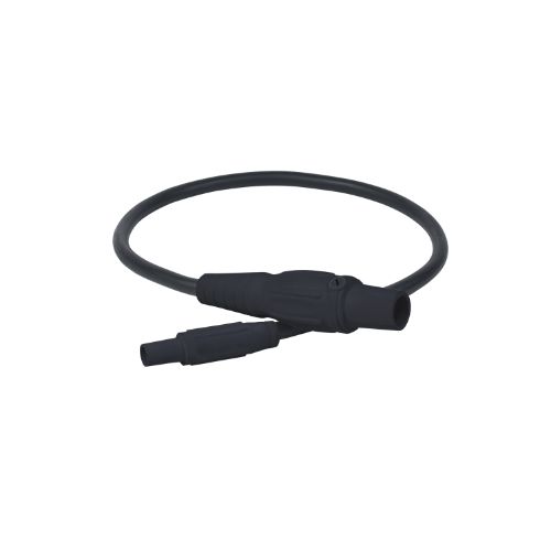 Type SC Turnaround 2AWG Camlock Series 15 Male to Series 16  Male 3' Black