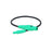 Type SC Turnaround 2AWG Camlock Series 15 Male to Series 16  Male 3' Green