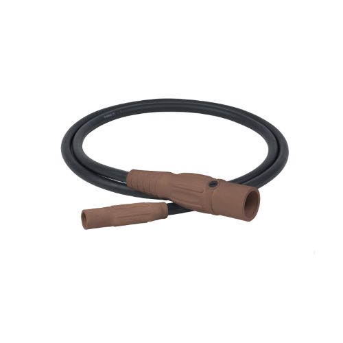 Type SC Turnaround 2AWG Camlock Series 15 Female to Series 16  Female 5' Brown