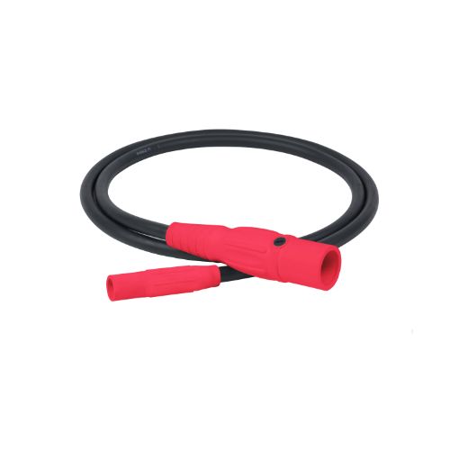 Type SC Turnaround 2AWG Camlock Series 15 Female to Series 16  Female 5' Red