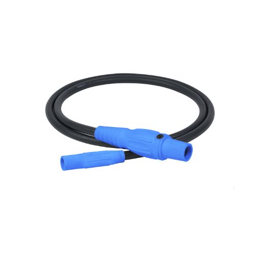 Type SC Turnaround 2AWG Camlock Series 15 Female to Series 16  Male 5' Blue