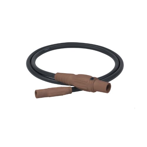 Type SC Turnaround 2AWG Camlock Series 15 Female to Series 16  Male 5' Brown