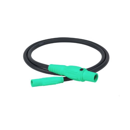 Type SC Turnaround 2AWG Camlock Series 15 Female to Series 16  Male 5' Green