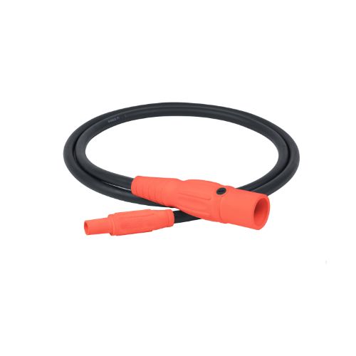 Type SC Turnaround 2AWG Camlock Series 15 Male to Series 16  Female 5' Orange