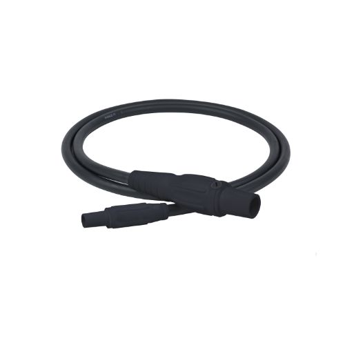 Type SC Turnaround 2AWG Camlock Series 15 Male to Series 16  Male 5' Black