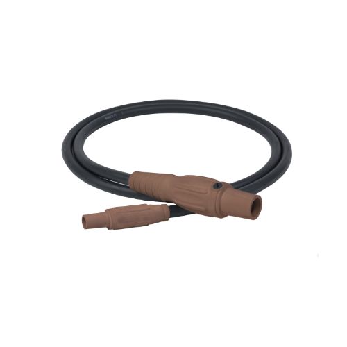 Type SC Turnaround 2AWG Camlock Series 15 Male to Series 16  Male 5' Brown