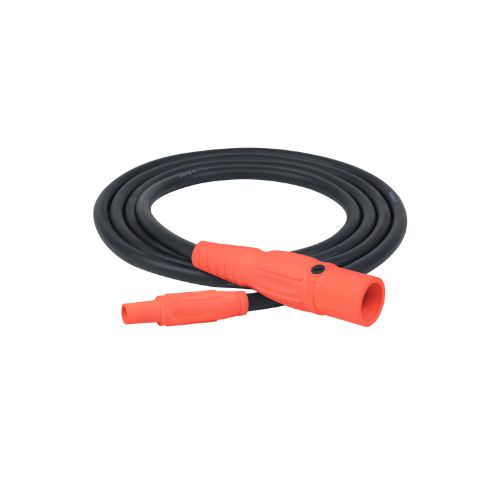 Type SC Turnaround 2AWG Camlock Series 15 Male to Series 16  Female 10' Orange