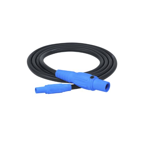 Type SC Turnaround 2AWG Camlock Series 15 Male to Series 16  Male 10' Blue