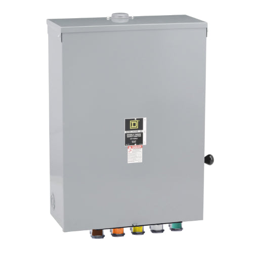 Power Assemblies Cam Lock Connection Switch 100A, Double-Throw, Non-Fusible, Non-Switched Neutral, Cams to Source, 277/480V