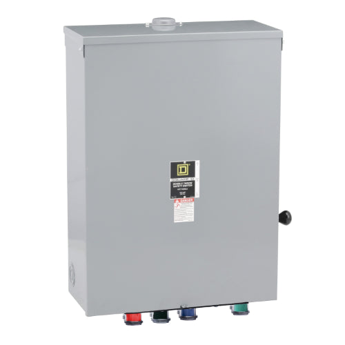 Power Assemblies Cam Lock Connection Switch 100A, Double-Throw, Non-Fusible, No Neutral, Cams to Source, 600V