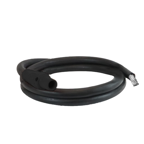 Power Assemblies Pig Tails 400A Type W Series 16 Female /Tinned Cdr 10' Black