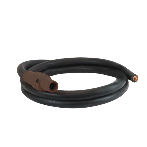 Power Assemblies Pig Tails 400A Type W Series 16 Female / Blunt 10' Brown