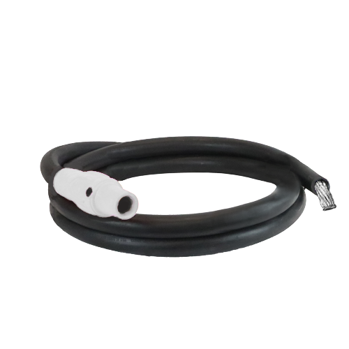 Power Assemblies Pig Tails 400A Type W Series 16 Female /Tinned Cdr 10' White