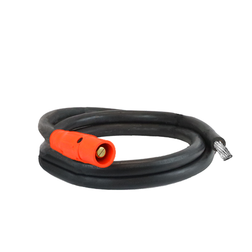 Power Assemblies Pig Tails 400A Type W Series 16 Male / Tinned Cdr 10' Orange