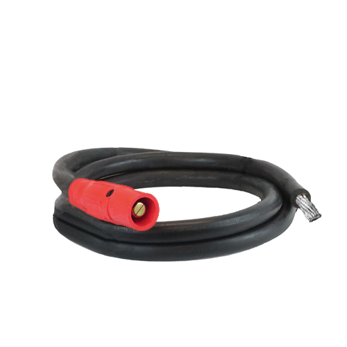 Power Assemblies Pig Tails 400A Type W Series 16 Male / Tinned Cdr 10' Red