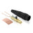 18D22-E 18 Series Cam-Type Male Detachable Plug, double set screw, black