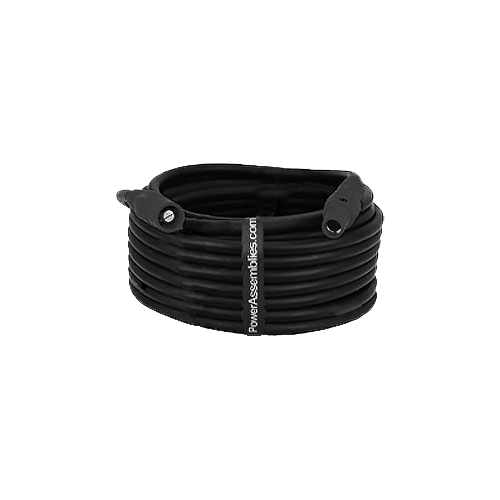 Power Assemblies Type SC Extension 2/0 Camlock Series 16 M/F 10'  Black