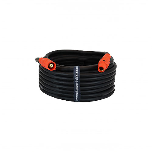 Power Assemblies Type W Extension 2/0 Camlock Series 16 M/F 25' Orange