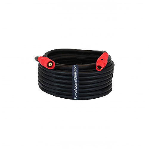 Power Assemblies Type W Extension 2/0 Camlock Series 16 M/F 25' Red