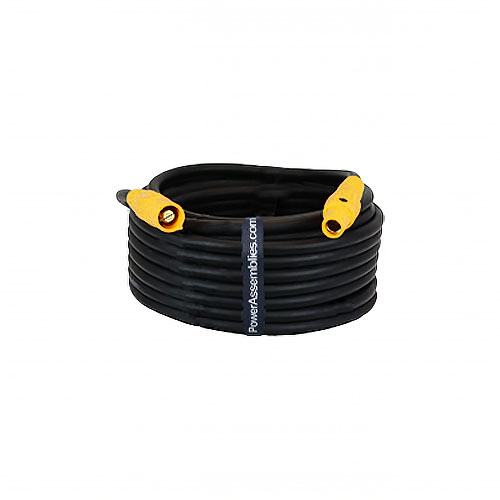Power Assemblies Type W Extension 2/0 Camlock Series 16 M/F 25' Yellow