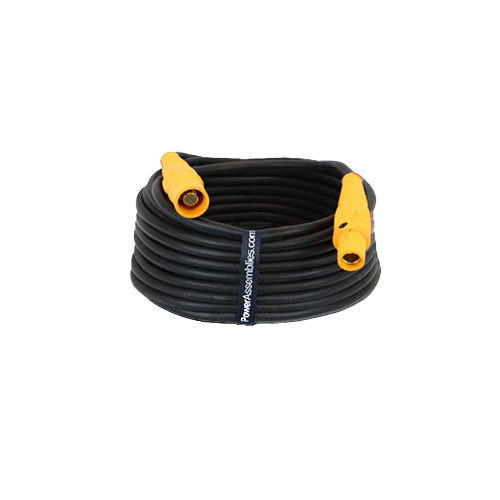 Power Assemblies Type W Extension 2AWG Camlock Series 16 M/F 25' Yellow