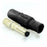 23 Series Taper Nose In-Line Latching Connector, 350-500MCM, 690 Amp Max, male, black