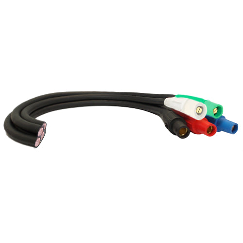 Pigtail Tie In Set Type SC #4 Series 16 Female/Blunt 3' RGN