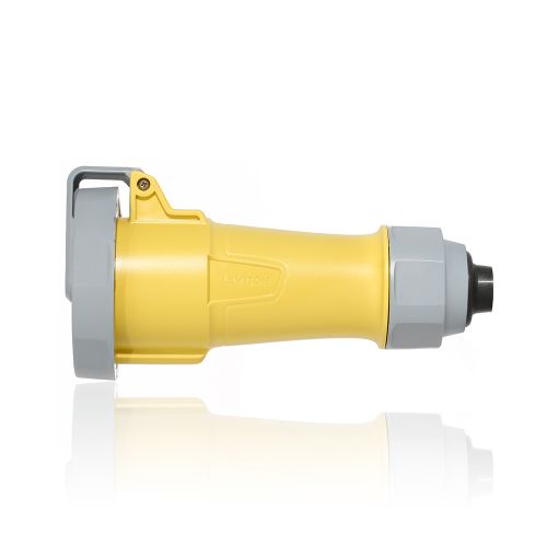 30 Amp, 125 Volt IEC Pin & Sleeve Connector with Screwless Clamp Assembly