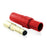 23 Series Taper Nose In-Line Latching Connector, 500-750MCM, 690 Amp Max, male, red