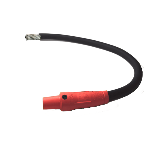 Power Assemblies Pig Tails 400A Type W Series 16 Female / Tinned Cdr 3' Red