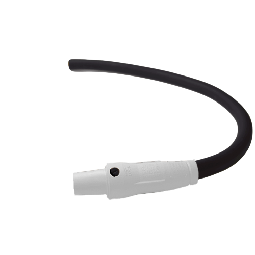 Power Assemblies Pig Tails 400A Type W Series 16 Female / Blunt 3' White