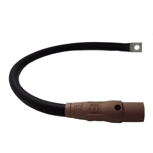 Power Assemblies Pig Tails 400A Type W Series 16 Male / Lug 3' Brown