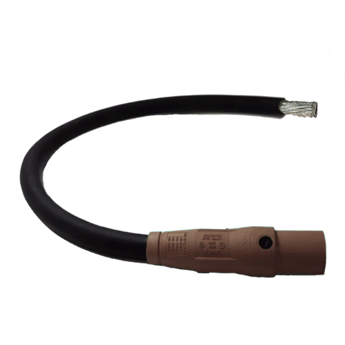 Power Assemblies Pig Tails 400A Type W Series 16 Male / Tinned Cdr 3' Brown